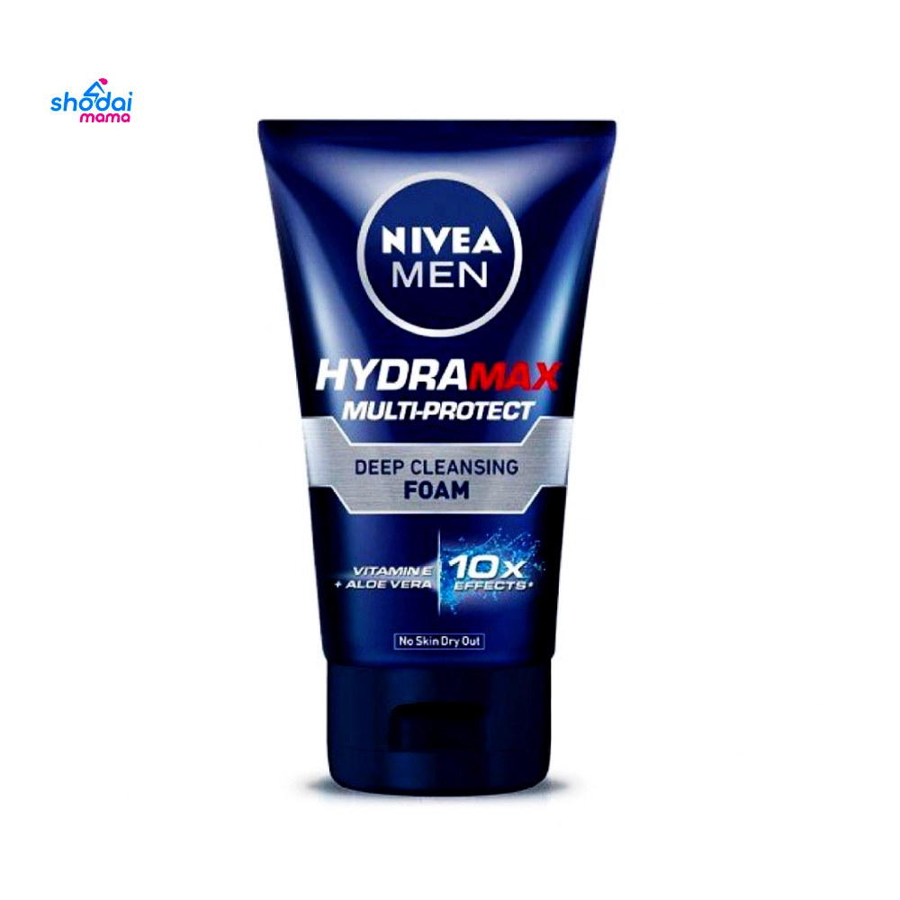 Nivea Men Hydramax Multi-Protect Deep Cleansing Foam 100gm